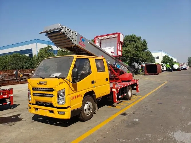 谷城附近云梯车出租 砂石搬运